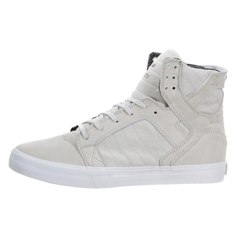 Supra SKYTOP Sneaker High Damen Grau Sale TCGLO9862